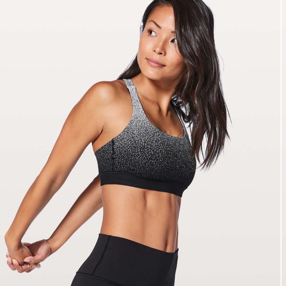 Lululemon energy bra speckle EUC!!